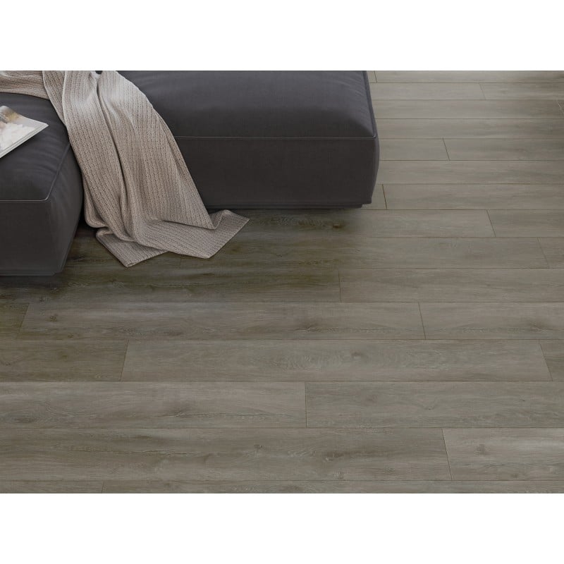 Mexen Sherwood échantillon de panneaux en vinyle SPC 6,5 mm, sous-couche IXPE 1,5 mm, 4 chanfreins en V, chêne - F1051-S