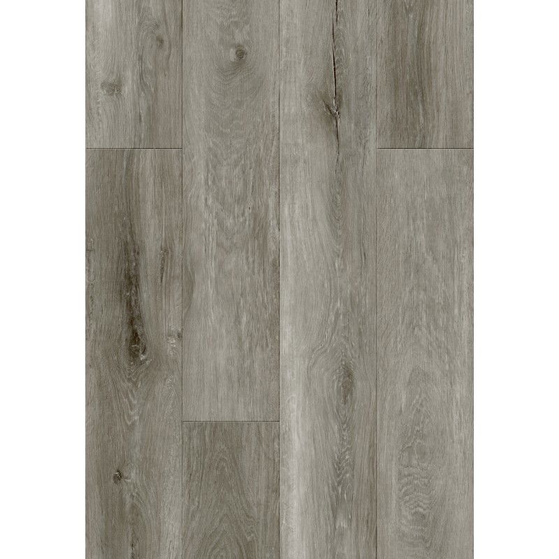 Mexen Riverdale échantillon de panneaux en vinyle 1240 x 182 mm SPC 6,5 mm, sous-couche IXPE 1,5 mm, 4 V-Fuga, Chêne - F1052-S