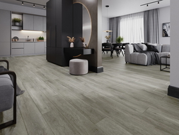 Mexen Riverdale échantillon de panneaux en vinyle 1240 x 182 mm SPC 6,5 mm, sous-couche IXPE 1,5 mm, 4 V-Fuga, Chêne - F1052-S