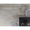 Mexen Boone échantillon de panneaux vinyles SPC 6,5 mm, sous-couche IXPE 1,5 mm, 4 V-Joint, Chêne - F1054-S
