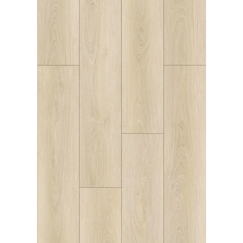 Mexen Charlotte échantillon de panneaux vinyles SPC 6,5 mm, sous-couche IXPE 1,5 mm, 4 V-Joint, Chêne - F1055-S