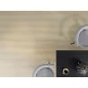 Mexen Charlotte échantillon de panneaux vinyles SPC 6,5 mm, sous-couche IXPE 1,5 mm, 4 V-Joint, Chêne - F1055-S