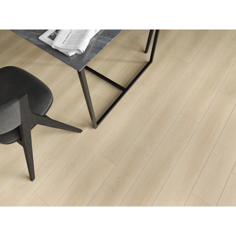 Mexen Charlotte échantillon de panneaux vinyles SPC 6,5 mm, sous-couche IXPE 1,5 mm, 4 V-Joint, Chêne - F1055-S
