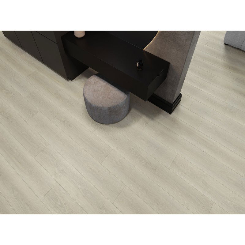 Mexen Concord échantillon de panneaux vinyles 1240 x 182 mm SPC 6,5 mm, sous-couche IXPE 1,5 mm, 4 V-Fuga, Chêne - F1056-S