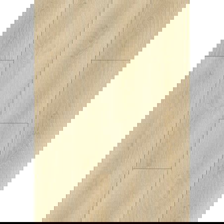 Mexen Kinston échantillon de panneaux vinyles 1240 x 182 mm SPC 6,5 mm, sous-couche IXPE 1,5 mm, 4 V-Fuga, Chêne - F1057-S