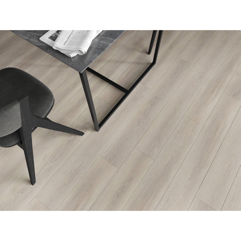 Mexen Wilson échantillon de panneaux vinyles SPC 6,5 mm, sous-couche IXPE 1,5 mm, 4 V-Fuga, Chêne - F1058-S