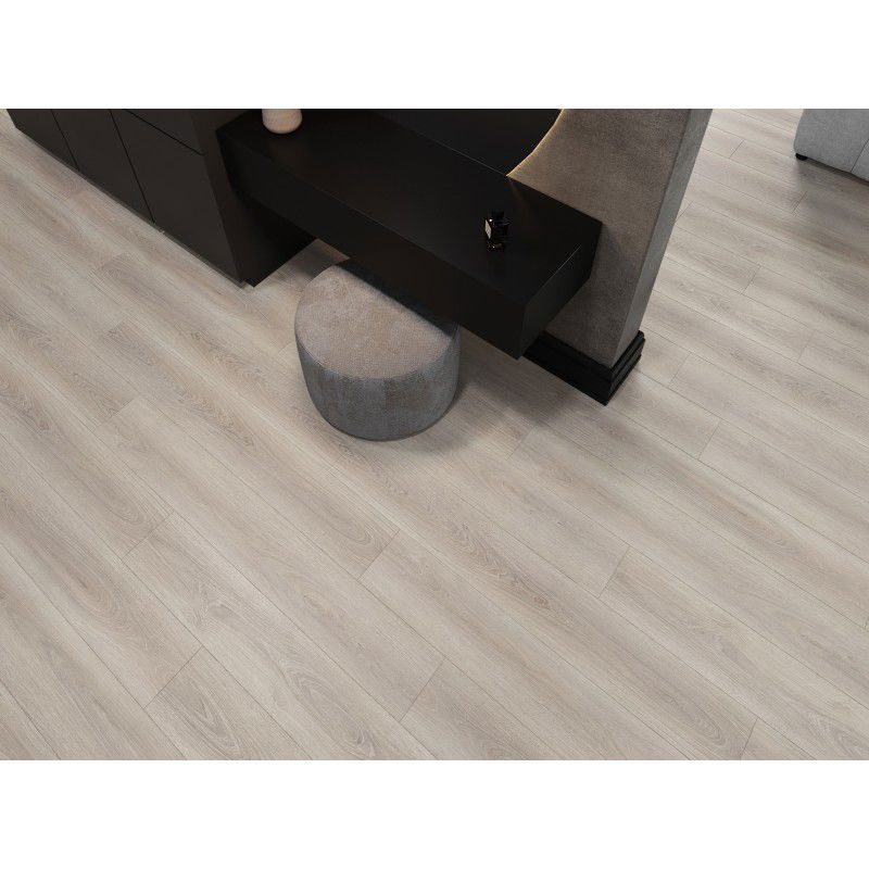 Mexen Wilson échantillon de panneaux vinyles 1240 x 182 mm SPC 6,5 mm, sous-couche IXPE 1,5 mm, 4 V-Fuga, Chêne - F1058-S