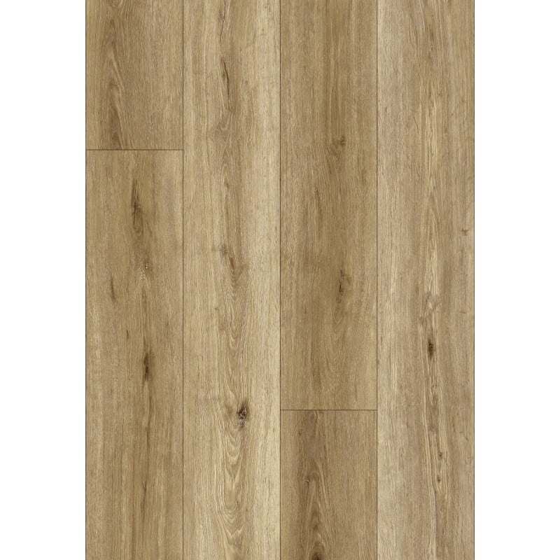 Mexen Sanford échantillon de panneaux vinyles SPC 6,5 mm, sous-couche IXPE 1,5 mm, 4 V-Fuga, Chêne - F1059-S