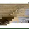 Mexen Sanford échantillon de panneaux en vinyle 1240 x 182 mm SPC 6,5 mm, sous-couche IXPE 1,5 mm, 4 V-Fuga, Chêne - F1059-S