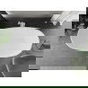 Mexen Eris baignoire autoportante 180 x 95 cm, blanc/noir, trop-plein blanc - 53441809575-20