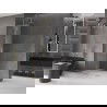 Paroi de douche coulissante Mexen Velar L Walk-in 100 x 200 cm, transparent 8 mm, or - 871-100-003-03-50