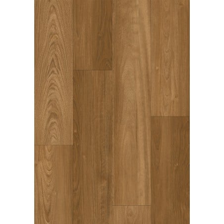 Mexen Overland Park échantillon de panneaux vinyles SPC 6,5 mm, sous-couche IXPE 1,5 mm, 4 V-Joint, Jatoba - F1067-S