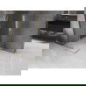 Mexen Velar L Duo cabine de douche coulissante 80 x 80 cm, transparent, or brossé - 871-080-080-02-03-55