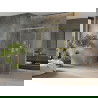 Mexen Omega cabine de douche coulissante 140 x 70 cm, transparent, or - 825-140-070-50-00