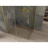 Mexen Omega cabine de douche coulissante 130 x 90 cm, transparent, or- 825-130-090-50-00