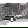 Mexen Velar L Duo cabine de douche coulissante 100 x 100 cm, givré, chrome - 871-100-100-02-33-01