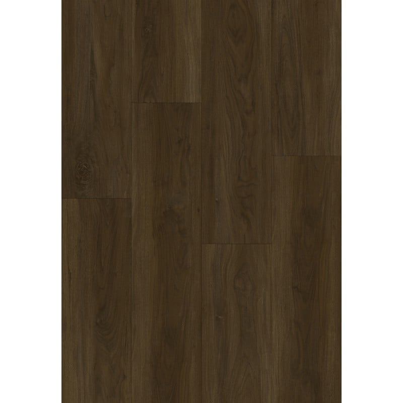 Mexen Henderson  échantillon de panneaux vinyles SPC 6,5 mm, sous-couche IXPE 1,5 mm, 4 V-Joint, Noyer - F1085-S