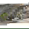Mexen Omega cabine de douche coulissante 100 x 70 cm, transparent, doré + receveur plat - 825-100-070-50-00-4010