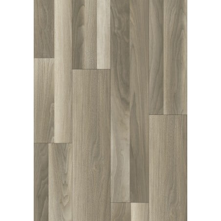 Mexen Newark  échantillon de panneaux vinyles SPC 6,5 mm, sous-couche IXPE 1,5 mm, 4 V-Fuga, Noyer - F1086-S