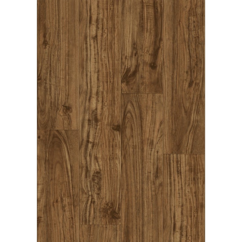 Mexen Lincoln  échantillon de panneaux vinyles SPC 6,5 mm, sous-couche IXPE 1,5 mm, 4 V-Joint, Noyer - F1087-S