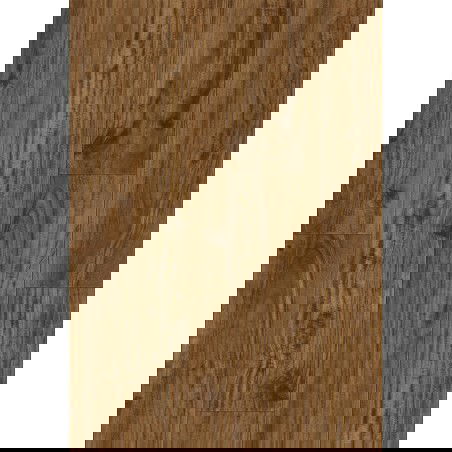 Mexen Lincoln échantillon de panneaux vinyles 1240 x 182 mm SPC 6,5 mm, sous-couche IXPE 1,5 mm, 4 V-Fuga, Noyer - F1087-S