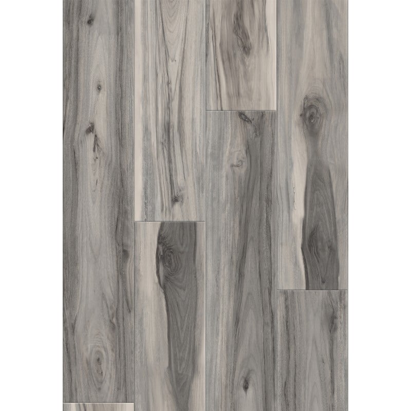 Mexen Chula Vista échantillon de panneaux vinyles SPC 6,5 mm, sous-couche IXPE 1,5 mm, 4 chanfreins en V, Noix - F1088-S