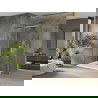 Mexen Omega cabine de douche coulissante 100 x 70 cm, transparent, doré + receveur plat - 825-100-070-50-00-4010