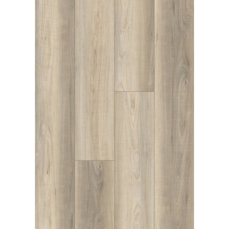 Mexen Anchorage  échantillon de panneaux vinyles SPC 6,5 mm, sous-couche IXPE 1,5 mm, 4 V-Fuge, Frêne - F1097-S