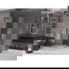 Cabine de douche coulissante Mexen Velar L Duo 100 x 100 cm, givre, cuivre brossé - 871-100-100-02-33-65
