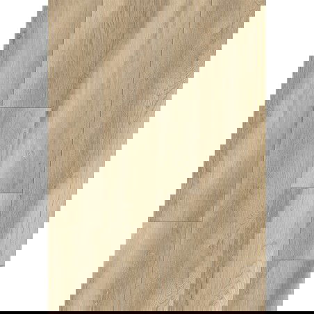 Mexen Modesto  échantillon de panneaux en vinyle 1240 x 182 mm SPC 6,5 mm, sous-couche IXPE 1,5 mm, 4 V-Fuge, Chêne - F1103-S