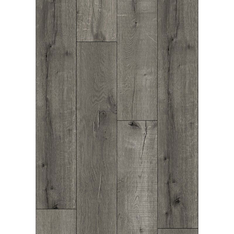 Mexen Grand Rapids  échantillon de panneaux vinyles 1240 x 182 mm SPC 6,5 mm, sous-couche IXPE 1,5 mm, 4 V-Fuge, Chêne