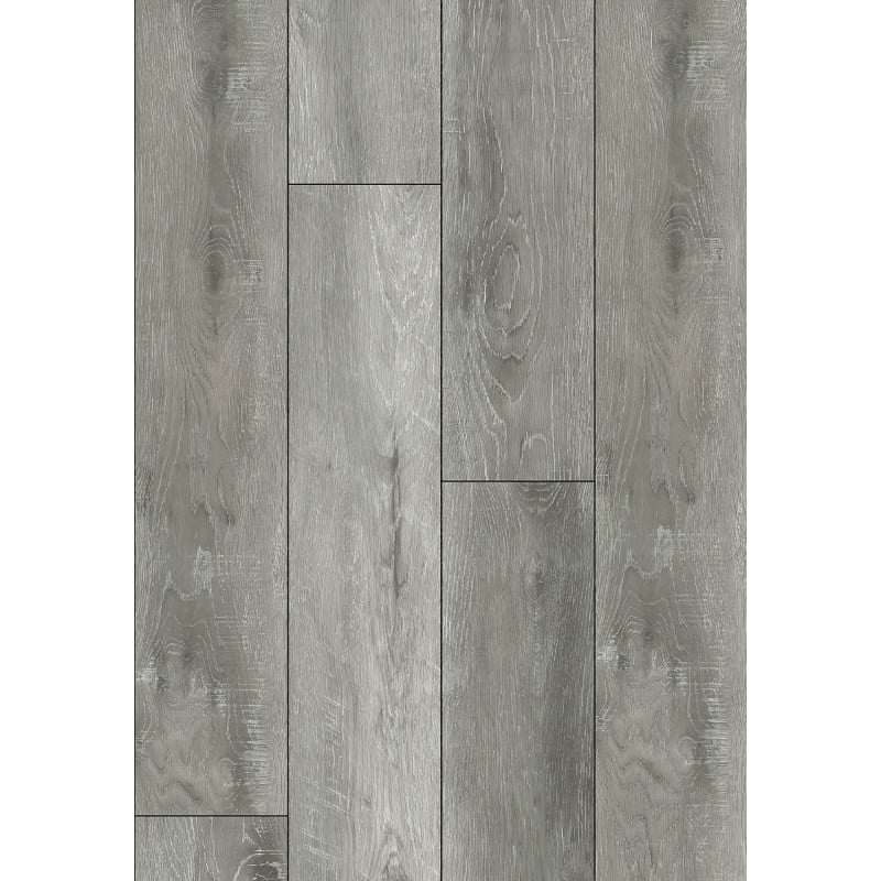 Mexen Huntsville  échantillon de panneaux vinyles 1240 x 182 mm SPC 6,5 mm, sous-couche IXPE 1,5 mm, 4 V-Fuga, Chêne - F1113-S