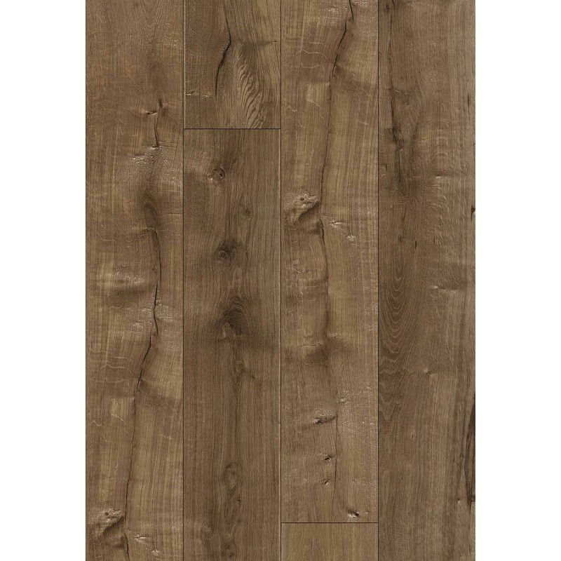 Mexen Grand Prairie échantillon de panneau vinyle 1240 x 182 mm SPC 6,5 mm, sous-couche IXPE 1,5 mm, 4 V-Fuge, Chêne - F1115-S