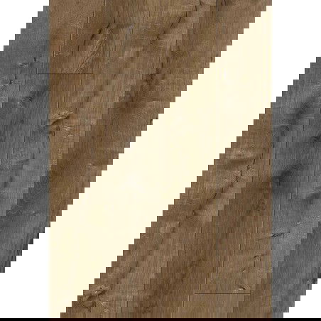 Mexen Grand Prairie échantillon de panneau vinyle 1240 x 182 mm SPC 6,5 mm, sous-couche IXPE 1,5 mm, 4 V-Fuge, Chêne - F1115-S