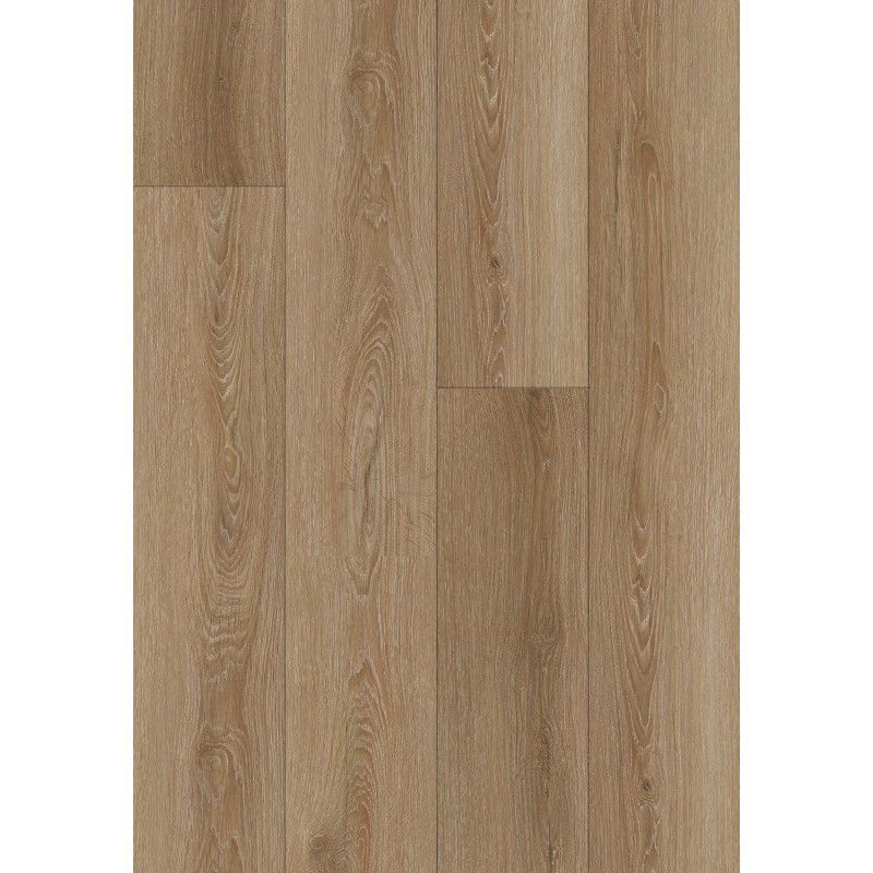 Mexen Sioux Falls échantillon de panneaux vinyles 1240 x 182 mm SPC 6,5 mm, sous-couche IXPE 1,5 mm, 4 V-Fuga, Chêne - F1124-S
