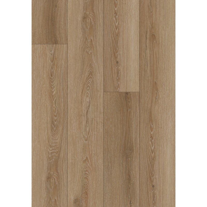 Mexen Sioux Falls échantillon de panneaux vinyles SPC 6,5 mm, sous-couche IXPE 1,5 mm, 4 V-Fuge, Chêne - F1124-S