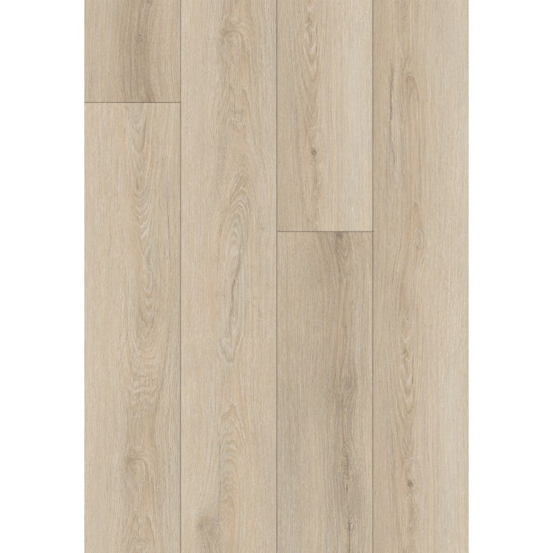 Mexen Elk Grove échantillon de panneaux en vinyle SPC 6,5 mm, sous-couche IXPE 1,5 mm, 4 V-Joint, Chêne - F1125-S