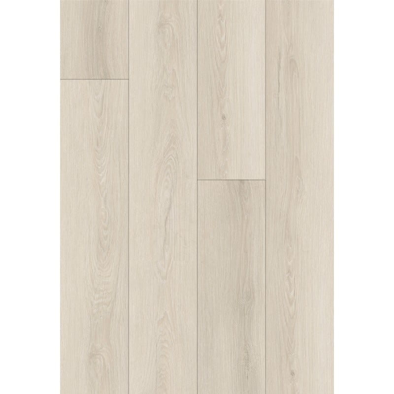 Mexen Pembroke Pines échantillon de panneaux vinyles SPC 6,5 mm, sous-couche IXPE 1,5 mm, 4 V-Joint, Chêne - F1126-S