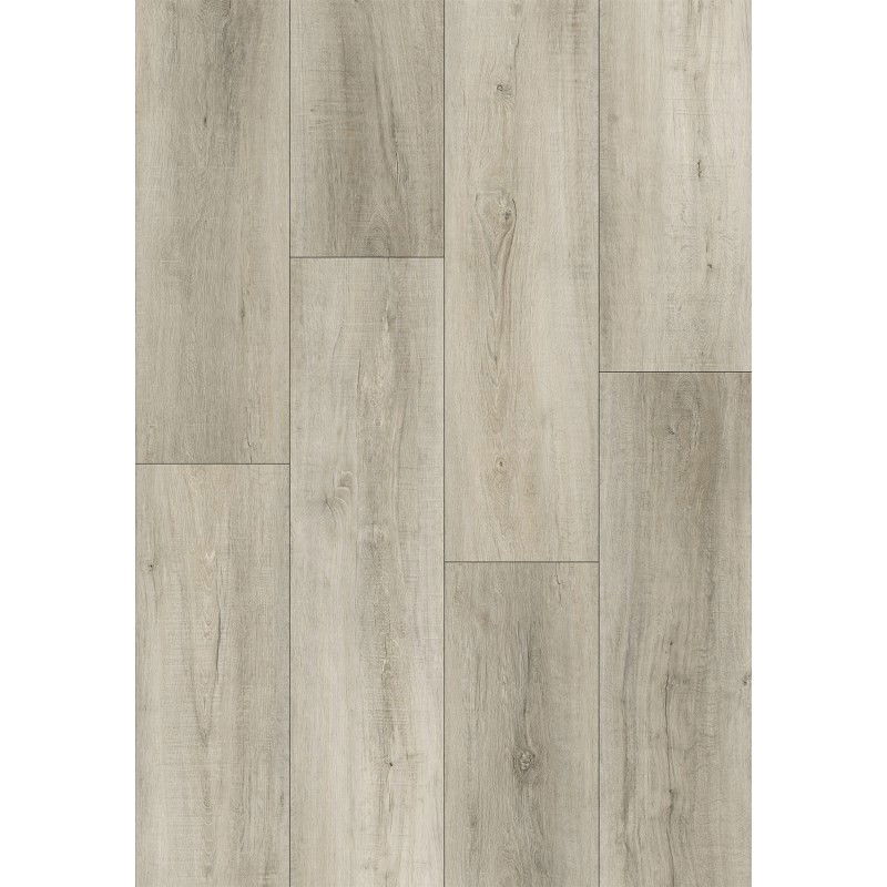 Mexen Santa Rosa échantillon de panneaux vinyles 1240 x 182 mm SPC 6,5 mm, sous-couche IXPE 1,5 mm, 4 V-Fuga, Chêne - F1139-S