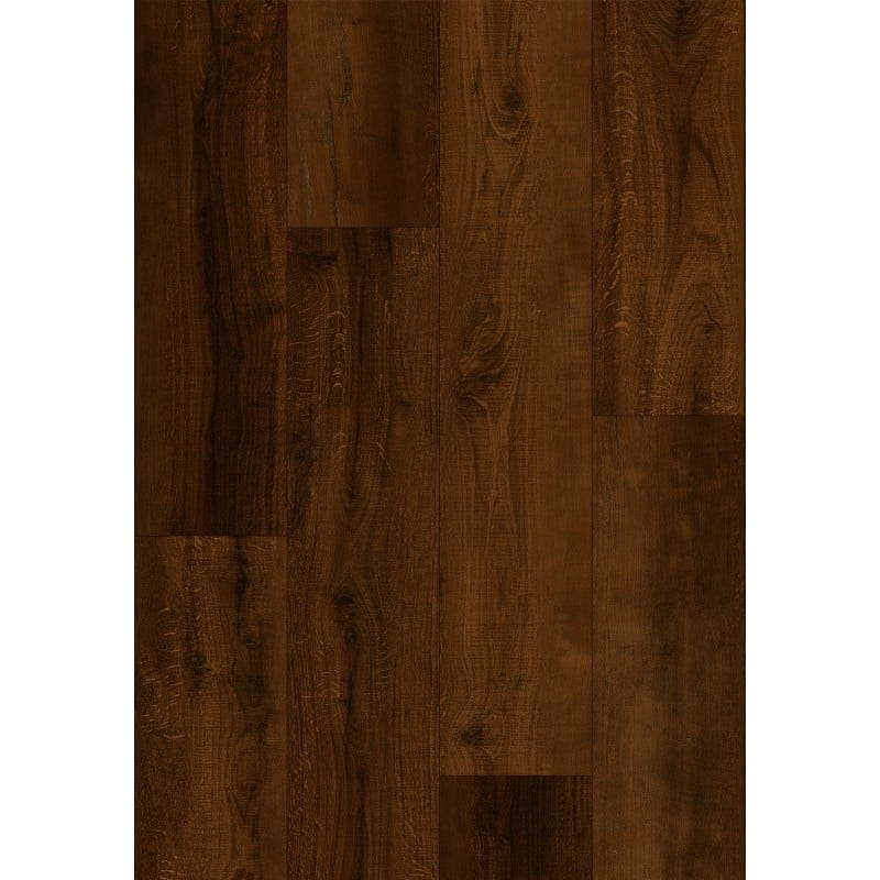 Mexen Stockton échantillon de panneaux vinyles SPC 6,5 mm, sous-couche IXPE 1,5 mm, 4 V-Joint, Chêne - F1141-S