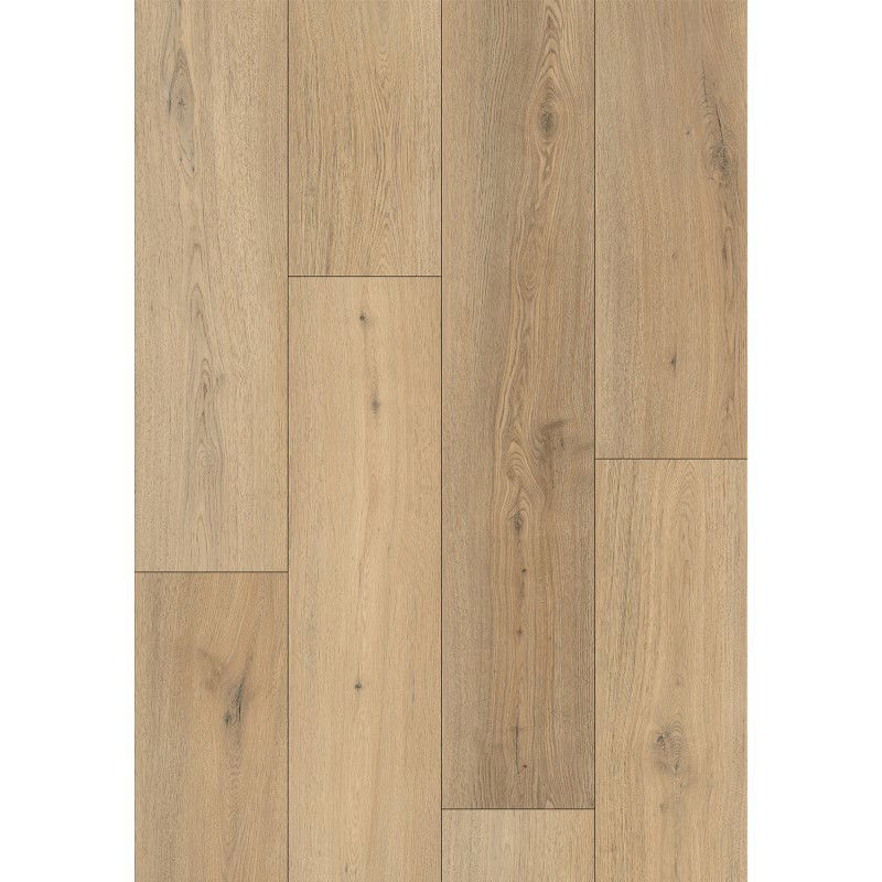 Échantillon de panneau vinyle Mexen Rocky Mountain 1240 x 182 mm SPC 6,5 mm, couche IXPE 1,5 mm, 4 V-Joint, Chêne - F1142-S