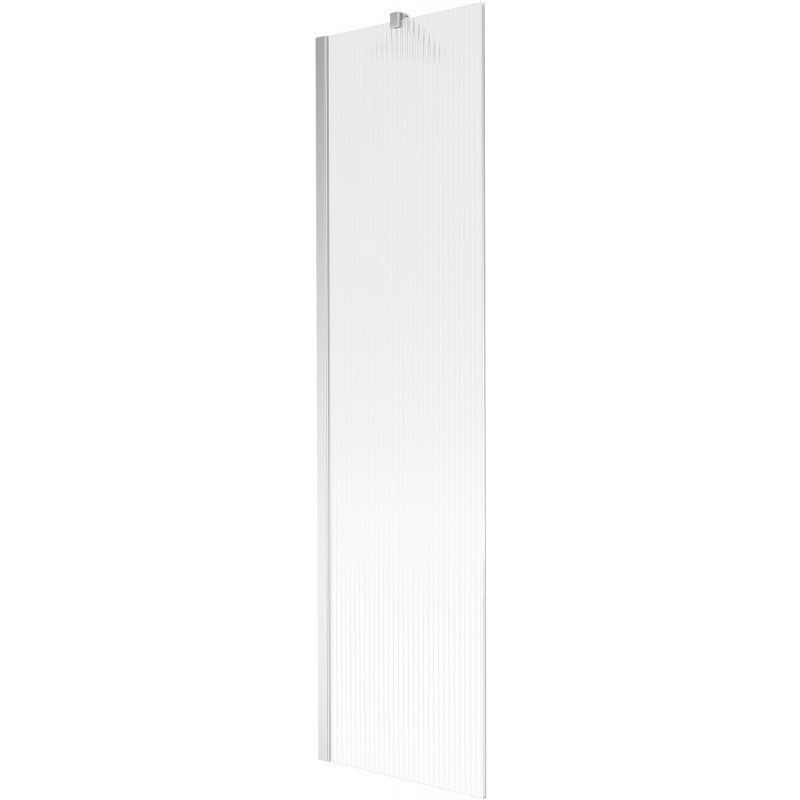 Paroi de baignoire à 1 volet Mexen Next 50 x 150 cm, rainures, chrome - 895-050-000-00-09-01