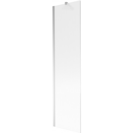 Paroi de baignoire à 1 volet Mexen Next 50 x 150 cm, rainures, chrome - 895-050-000-00-09-01