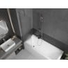 Mexen Next pare-douche 1-volet 50 x 150 cm, rayures, chrome - 895-050-000-00-09-01