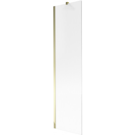 Mexen Next pare-douche à 1 volet 50 x 150 cm, rayures, doré - 895-050-000-00-09-50