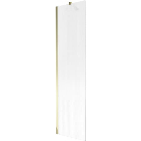 Mexen Next paroi de baignoire 1-volet 50 x 150 cm, rayures, doré - 895-050-000-00-09-50