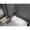 Mexen Next paroi de baignoire 1-volet 50 x 150 cm, rayures, doré - 895-050-000-00-09-50
