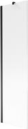 Mexen Next paroi de douche à 1 aile 50 x 150 cm, rayures, noir - 895-050-000-00-09-70