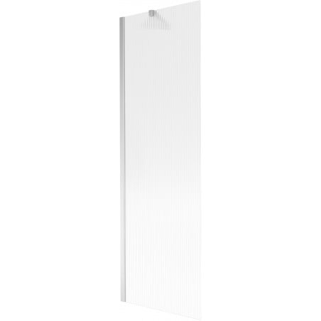 Mexen Next paroi de baignoire 1 volet 60 x 150 cm, rayures, chrome - 895-060-000-00-09-01