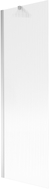 Mexen Next paroi de baignoire 1 volet 60 x 150 cm, rayures, chrome - 895-060-000-00-09-01
